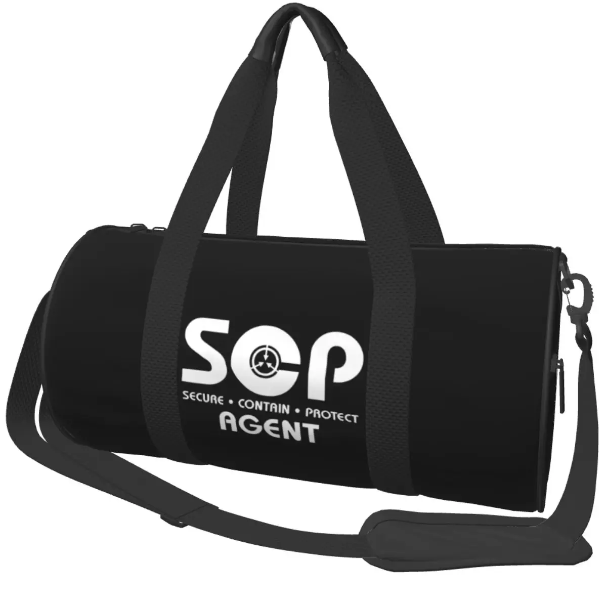 

SCP Foundation Карманная спортивная сумка с принтом Дорожные спортивные сумки Мужской женский дизайн Аксессуары для спортзала Новинка Сумка для фитнеса Оксфордские сумки