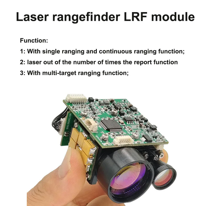 Customizable Laser Rangefinder Module 6km Car Infrared Distance Sensor 0.5mrad 6000m Laser Rangefinder Module For Multi Target