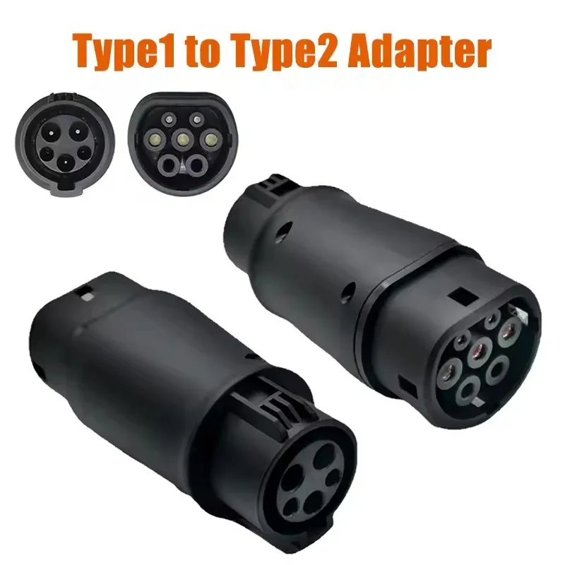 Draagbare EV-laderadapter converter type 2 naar type 1 EV SAE J1772 naar GBT EV-laderconnector voor type 2 naar GBT elektrische auto