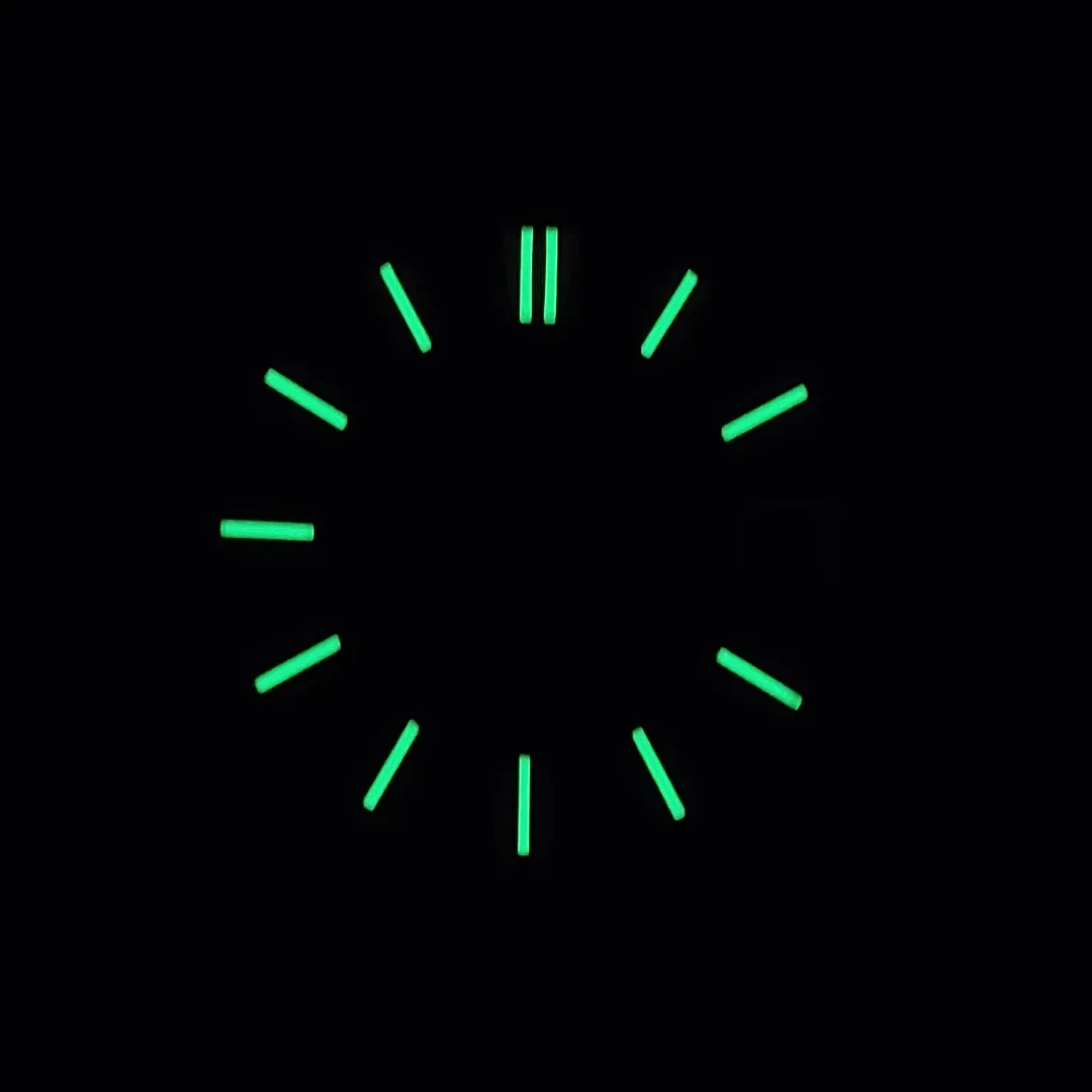 NH35 ساعة الطلب 28.5 مللي متر S-الملمس نمط الطلب الأخضر مضيئة ساعة وجوه ساعة اكسسوارات لحركة NH35/ NH36/ 4R/ 7S