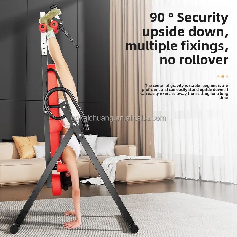 Machine Human Body Adjustable Table Back Stretcher Handstand Stretching Equipment Home Gym Inverted Stretch