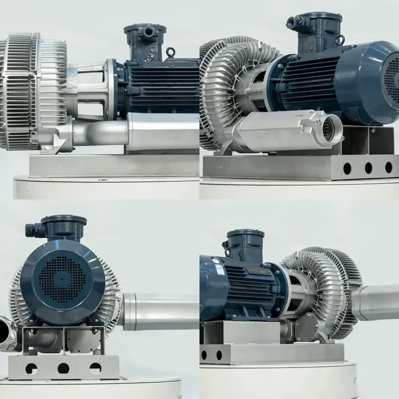 TWYX-FBZ83D-7.5 7.5KW directly connected explosion-proof high pressure fan, low noise and high temperature resistance