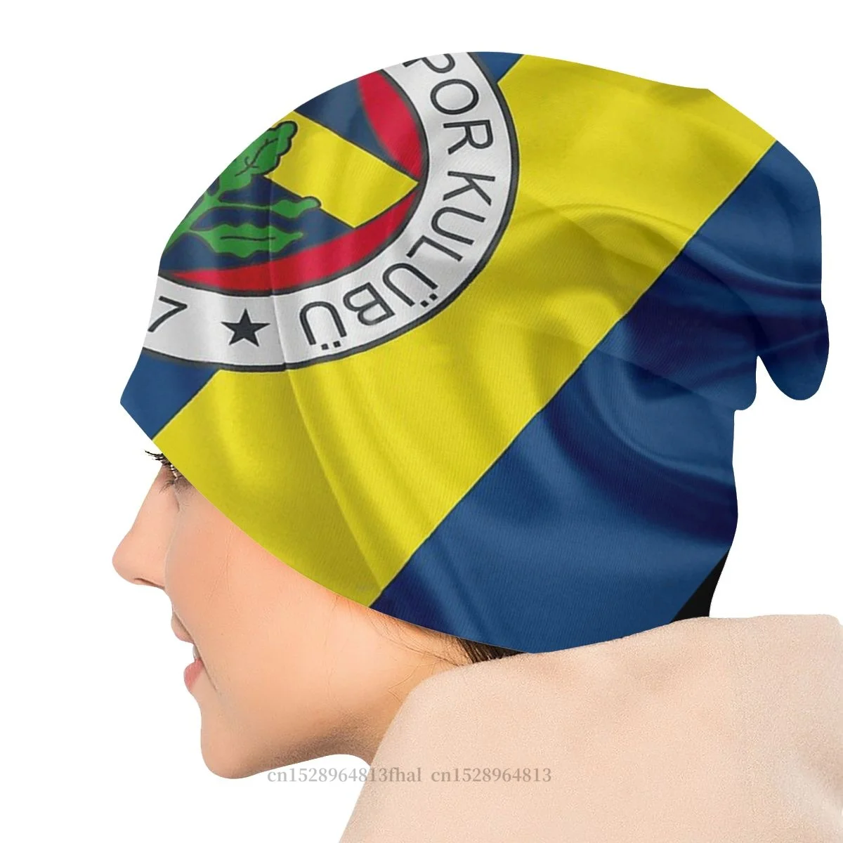 Flaga narodowa Skullies czapki czapki Fenerbahce kapelusz zimowy ciepły czapeczka czapki dla mężczyzn kobiet