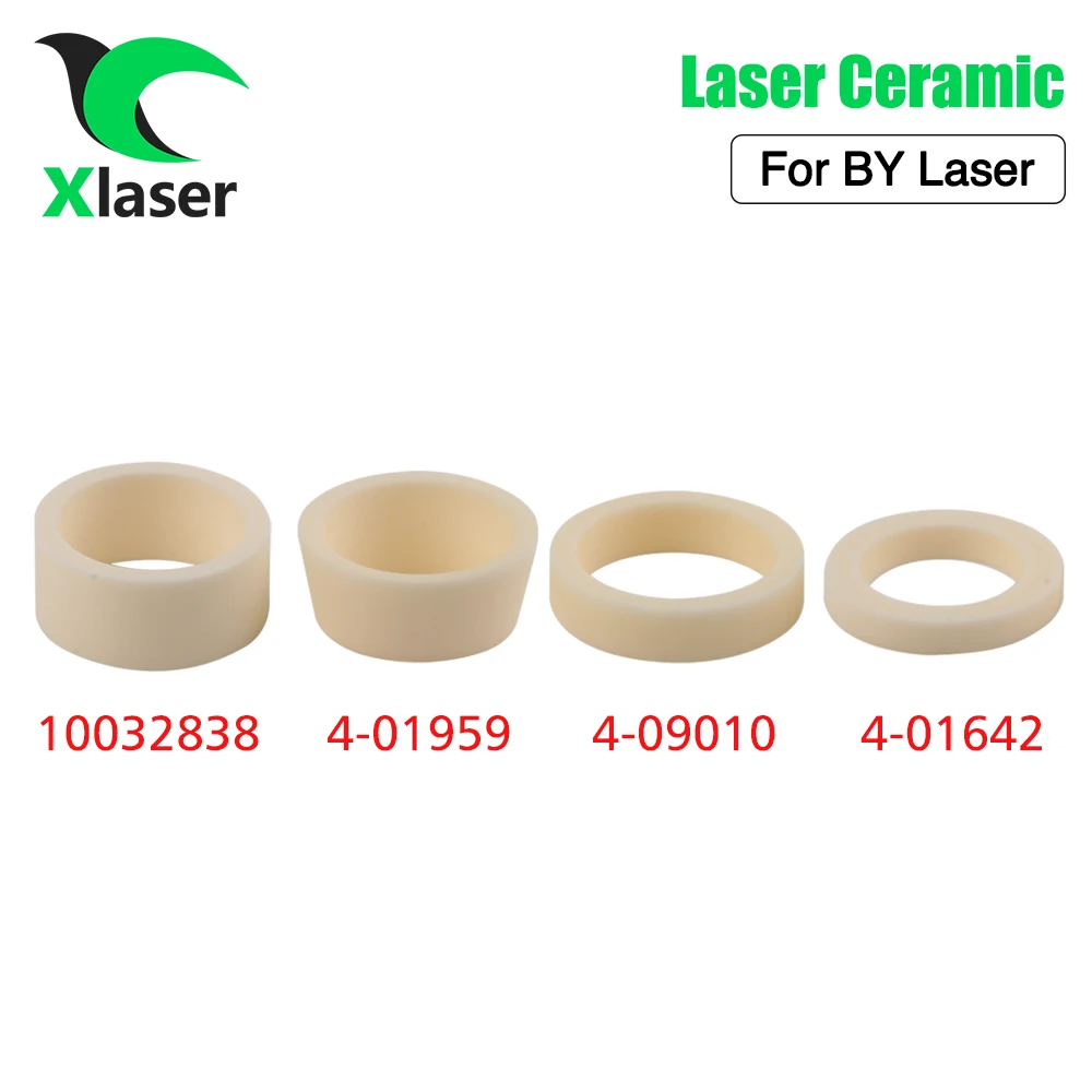 XLaser BY Laser Ceramic Ring Parts Nozzles Holder 4-01642 4-01959 4-09010 10032838 for BY Fiber Cutting Machine