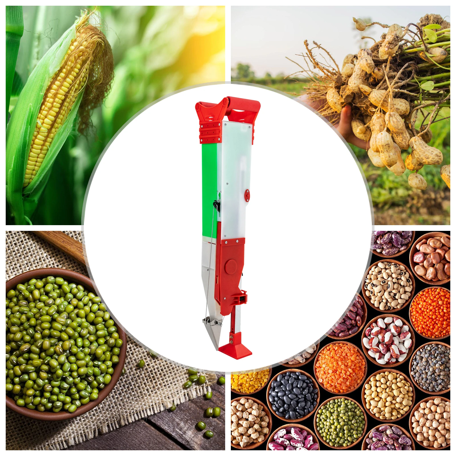 

Corn Sowing And Adjustable Manual Peanut, Seed Fertilizer Spreader, Vegetable Planter, Garden Fertilizer Sown