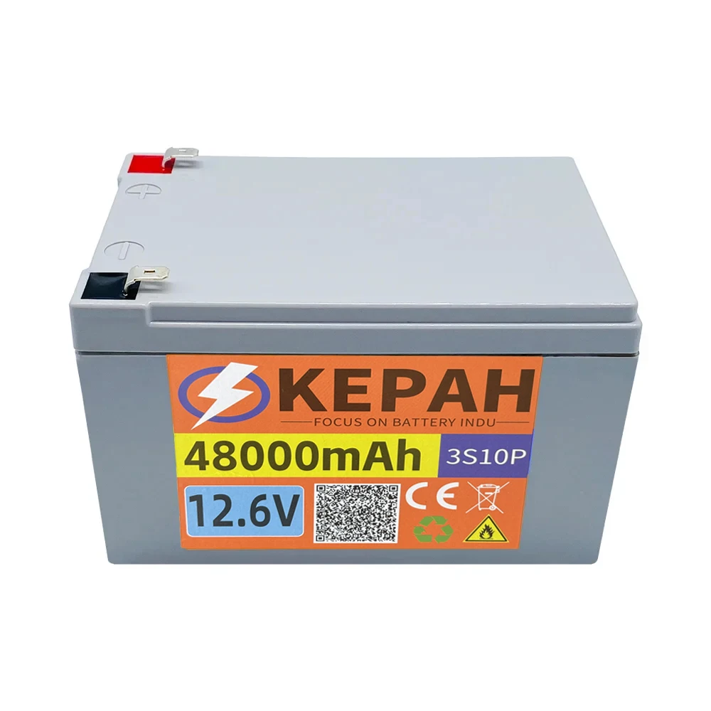 18650 3S10P Lithium Battery｜12.6V 48Ah 48000mAh, Specialized Power Source for Various Equipment