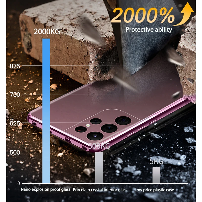 Per Samsung Galaxy S24 S22 S23 Ultra Custodia 360 °   Chiusura completa Telaio in lega metallica Coperchio di protezione ad adsorbimento magnetico Magsafe in vetro