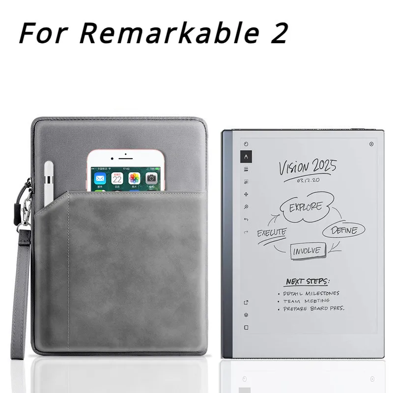 

Case Cover Bag For Remarkable 2 10.3 inch Digital Paper Protective Sleeve Pouch For reMarkable2 Paper Tablet bag Cases