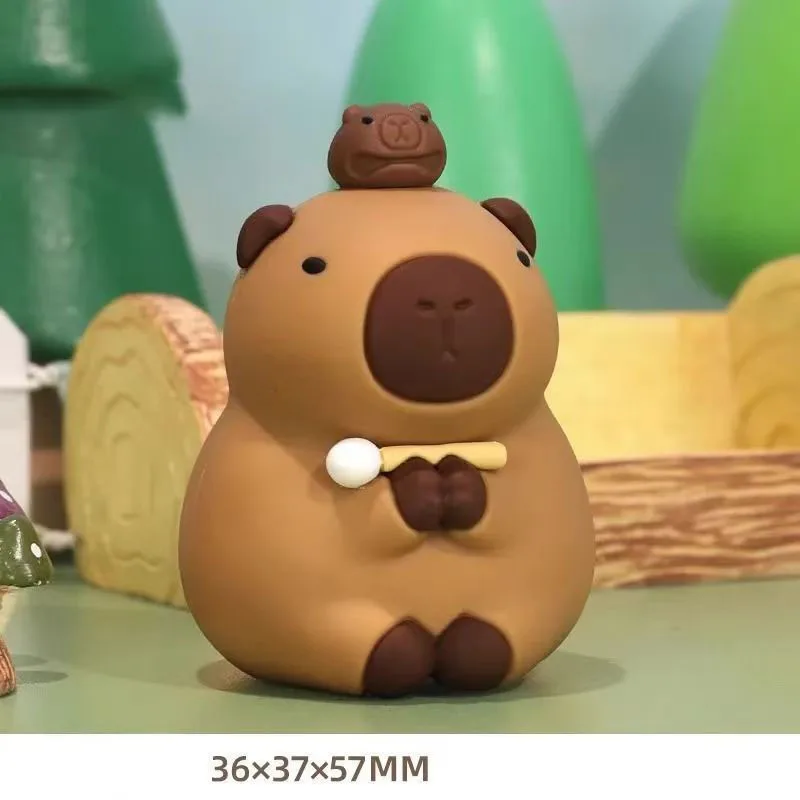 Capybara Geburtstag Kuchen Topper Nette Capybara Kuchen Dekorationen Für Kinder Capybara Geburtstag Party Cupcake Dekore Liefert – Detail 13