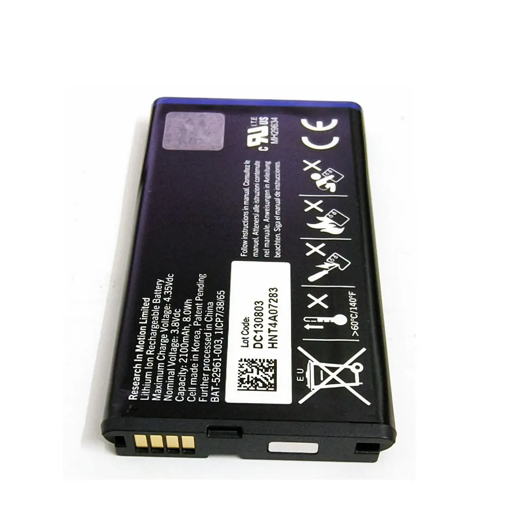 Original 3.8V 2100mAh NX1 N-X1 Battery For BlackBerry Q10 LTE SQN100-1 ACC-53785-201/ BAT-52961-003 Mobile Phone