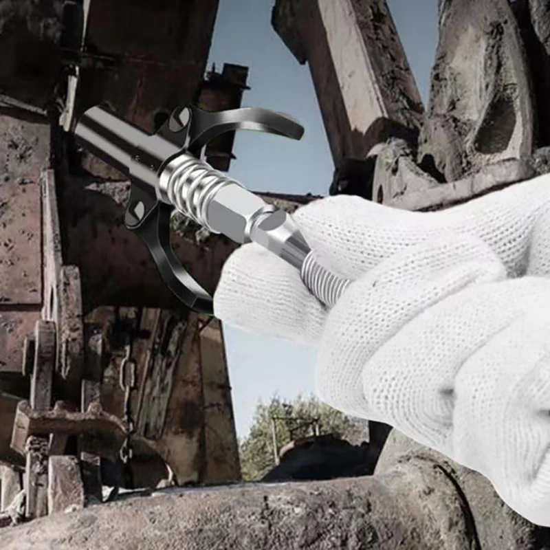 

Смазочная муфта Сверхмощная быстроразъемная муфта для смазки NPTI/8 10000PSI Два нажатия Легко нажашивается Аксессуары