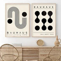 Scandinavian Minimalist Wall Art Bohemian Bauhaus Abstract HD Canvas Poster Prints Home Bedroom Living Room Decoration
