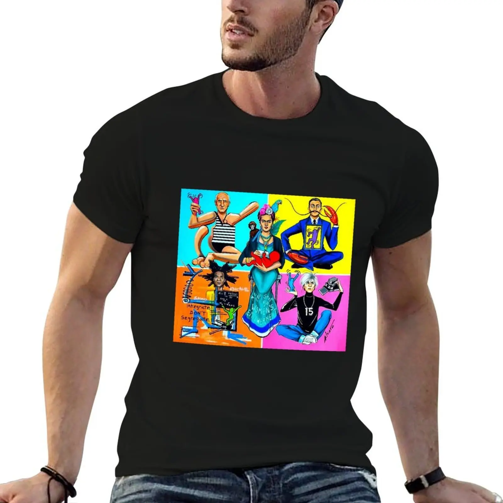 

FOUR KINGS AND A QUEEN T-Shirt man t shirt designer t shirts for man pack cotton T-Shirt