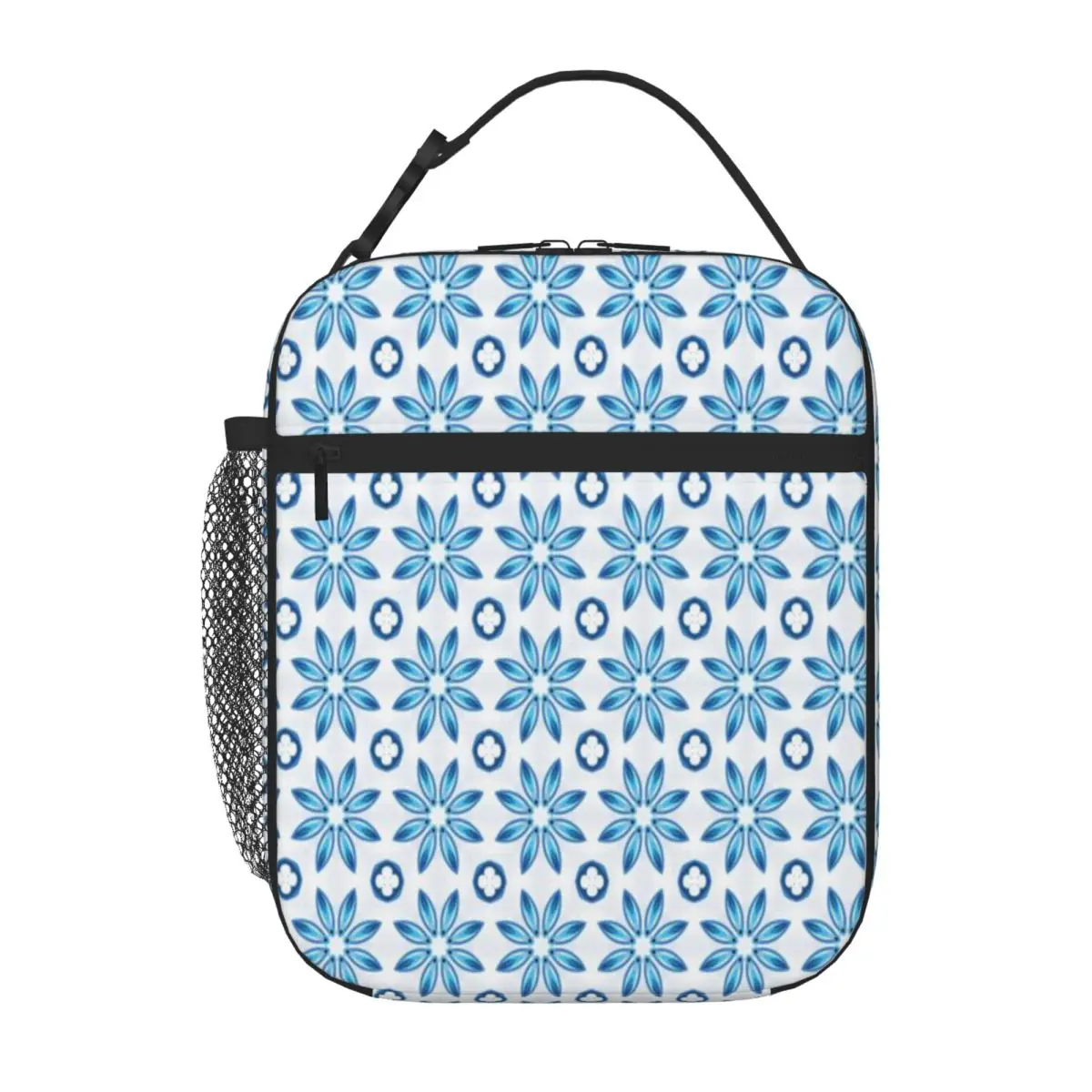 Hot Sale Ivory Meadow P Picnic Style Insulated Food Bag Home To Go Work Lunch Bag