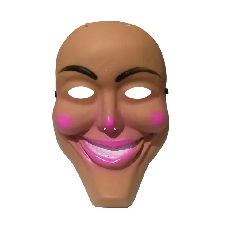Graffiti töten mich Maske Smiley-Maske menschliche Entfernung Plan Maske alte Männer und Frauen küssen mich Maske Halloween-Maske Voll gesicht Cosplay-Maske – Detail 13