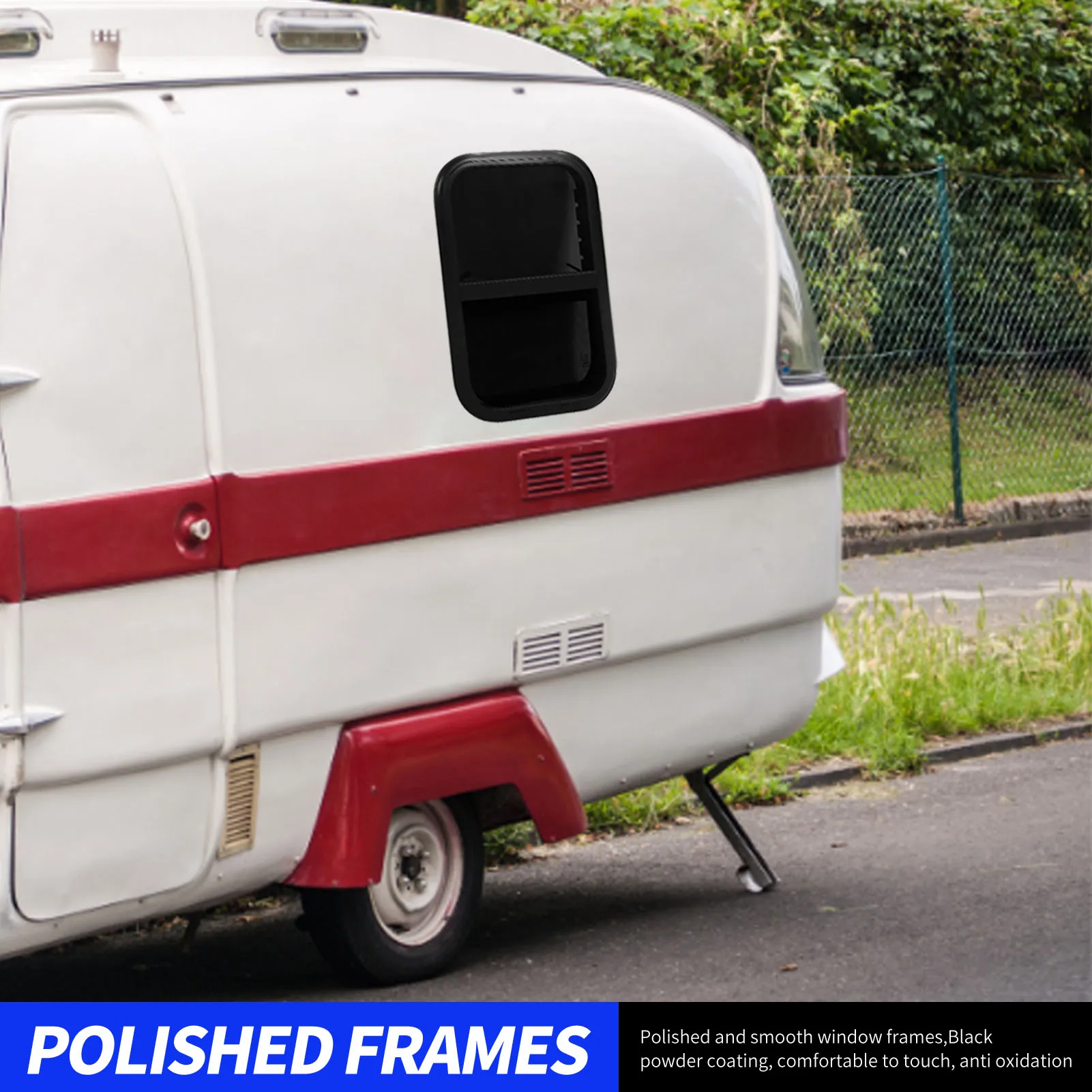 700*350 мм RV закругленные Вертикальные Раздвижные окна закаленное стекло Горизонтальное раздвижное Стекло Замена с отделкой насекомых экран