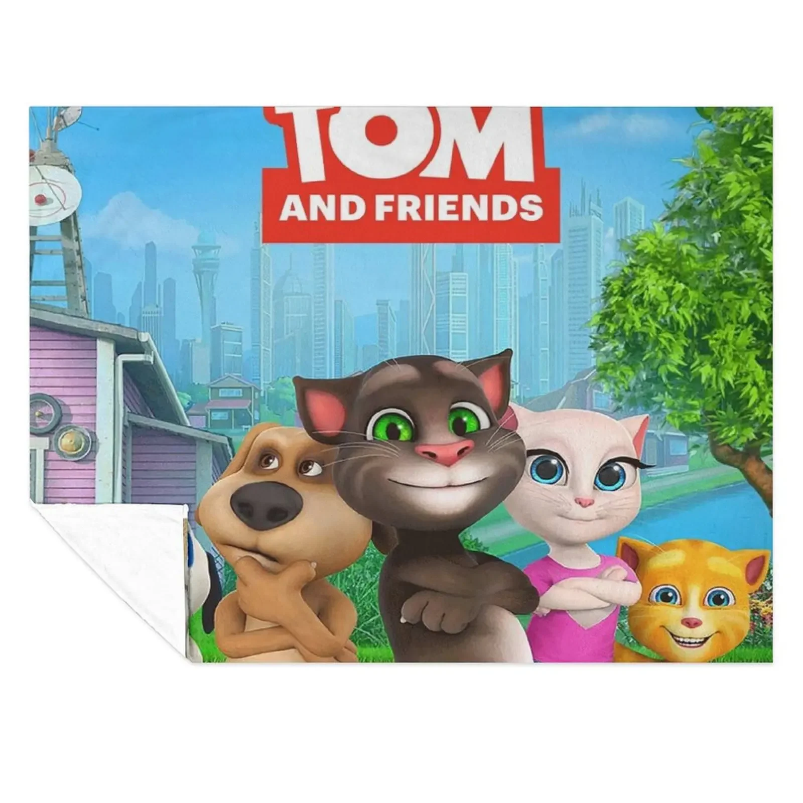 

Copy of My Tom and 2 friends Talking About Throw Blanket Blankets For Sofas Plaid Nap Beautifuls Blankets