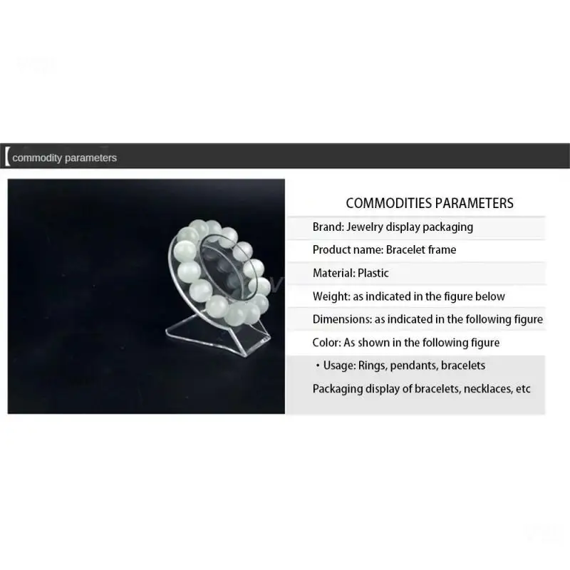 Jewelry Rack Utilities Storage Acrylic Best Seller Save Space Highest Evaluation Bracelet Jewelry Rack Bracelet Display Show