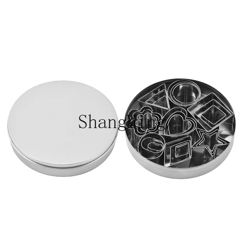 

PYH stainless steel cake mold tin box set baking mold, biscuit cutting
