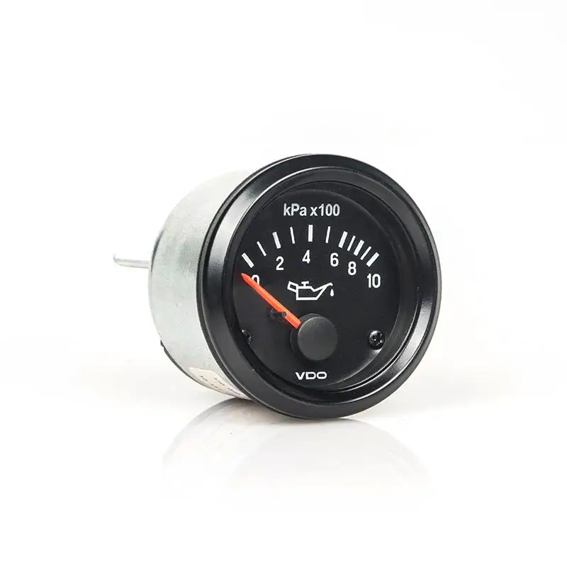 VDO 12V/24V Oil Pressure Gauge 0-500kPa(5bar) for Automotive/Industrial Engines