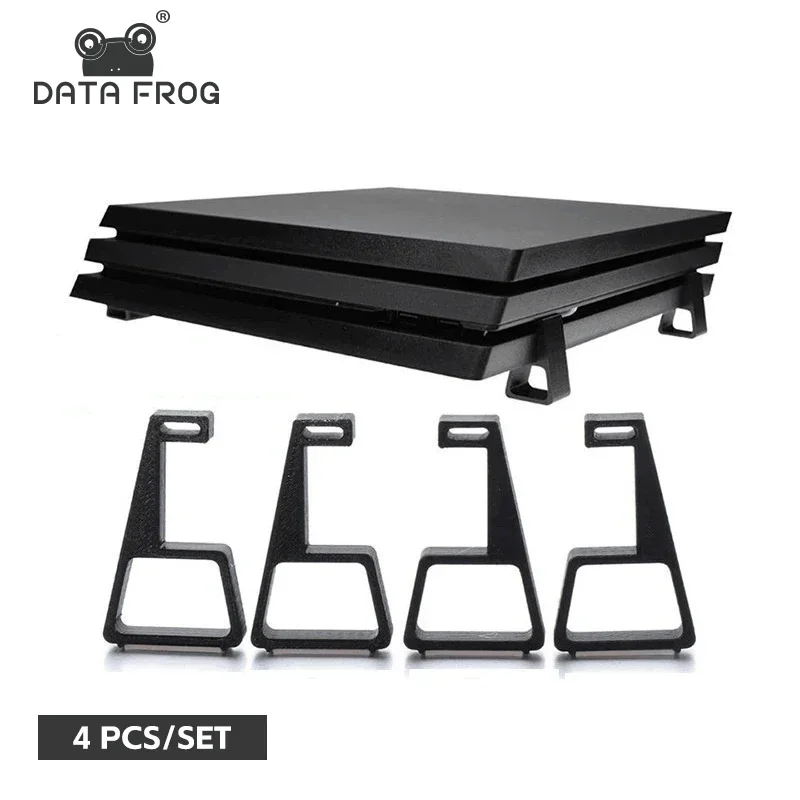 DATA FROG Adjustable Height Horizontal Cooling Bracket Non Slip Base Holder For Game Console Gaming Accessories