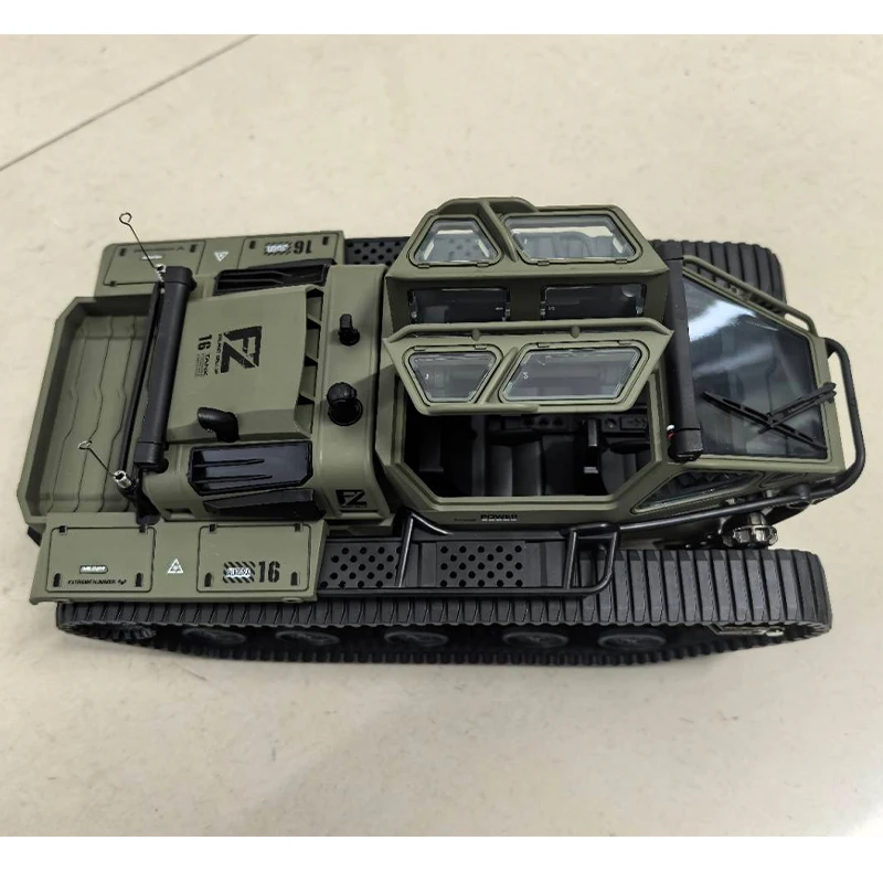 Neue grüne JJRC C8812 LED Licht Volle Skala Verfolgt EV3 Tank Simulation Modell Spielzeug RC Auto Modell Geländewagen junge Geschenk