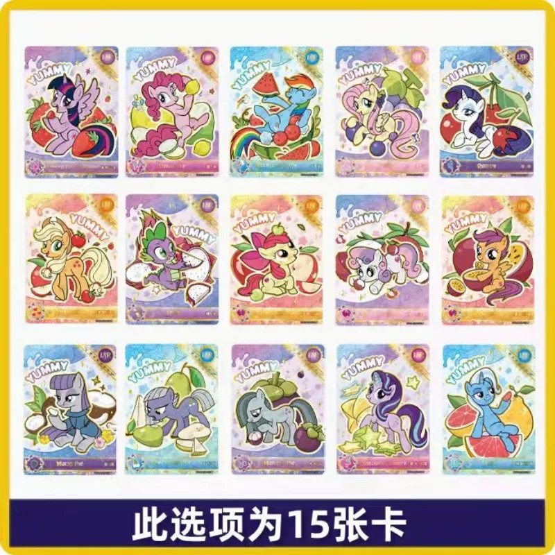 KAYOU Genuine My Little Pony Card Friendship Eternal 6 7 8 Huiyue Series SC SLR SGR UR Cute Princess Anime Collectible Cards Toy