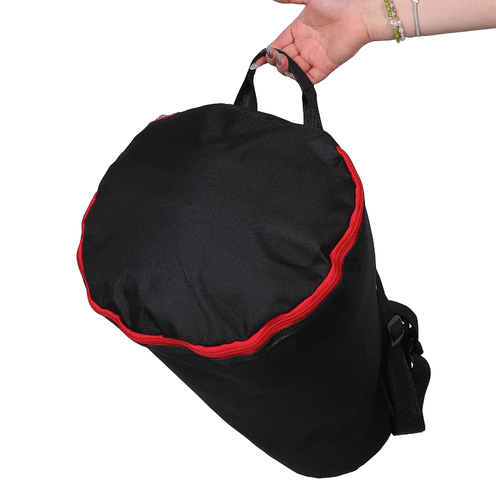 

10 Inch African Drum Bag Nylon Lightweight Floor Drum Toy Small Sound Toddler Portable Travel Case For Djembe Wooden