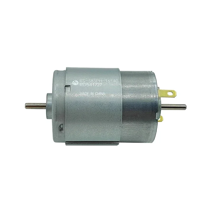 MABUCHI RS-385PH-16140 Mini RS-385 Dual Shaft Motor DC 12V-24V 8300RPM Double 2.3mm Axis Micro 28mm Electric Motor DIY Toy Model