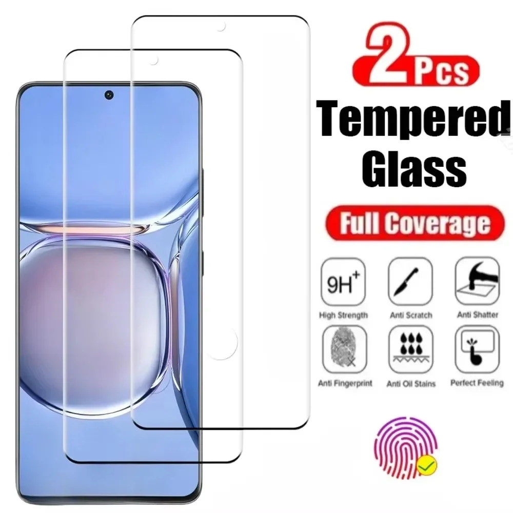 3Pcs Gehärtetem Glas Für Samsung Galaxy S25 S23 S24 S22 Ultra 5G S21 FE Gebogene Screen Protector für Samsung S20 S10 S9 S8 Plus