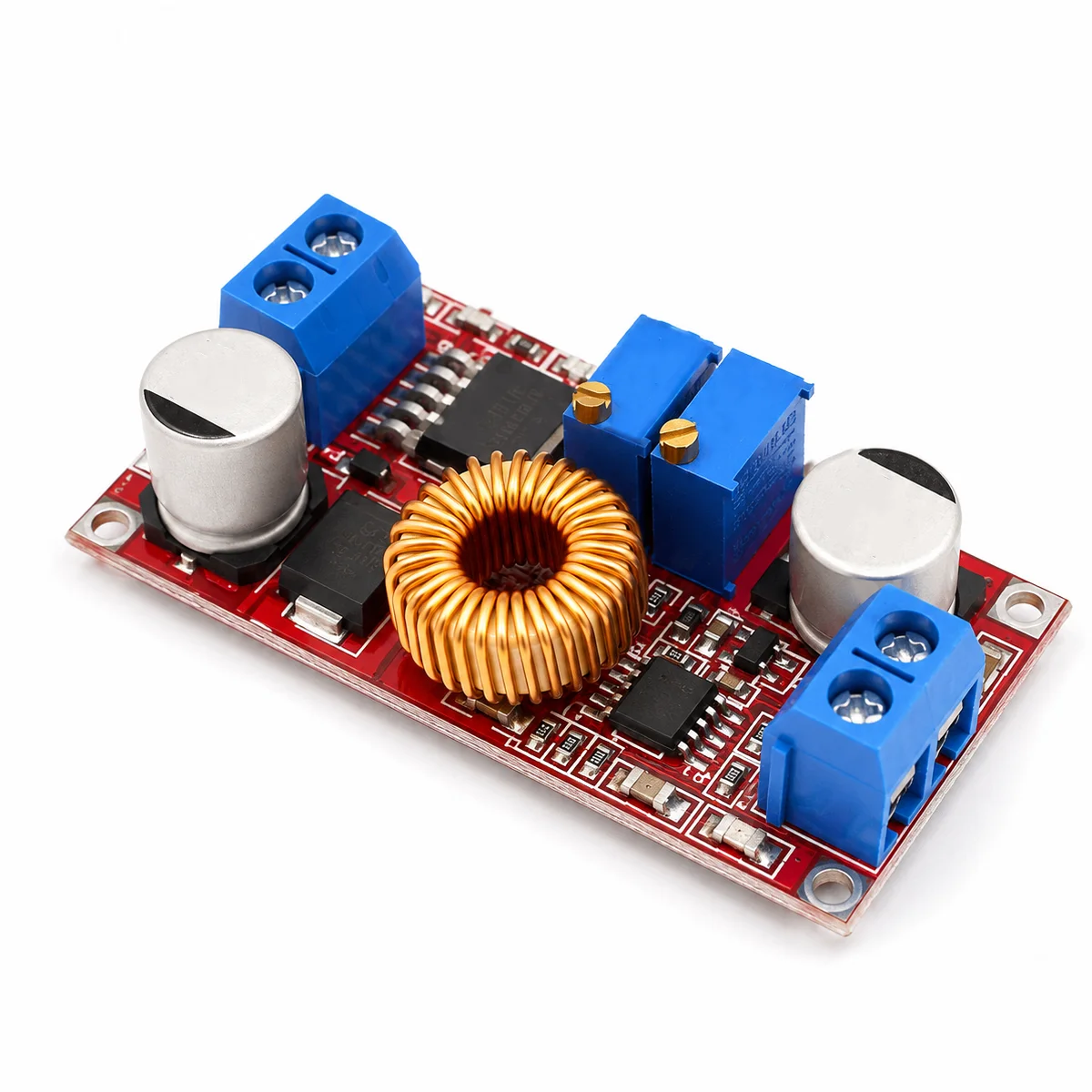 XL4015 5A DC-DC Buck Converter Step Down Module 4-38V to 1.25-36V 75W Adjustable Voltage Regulator with Protections