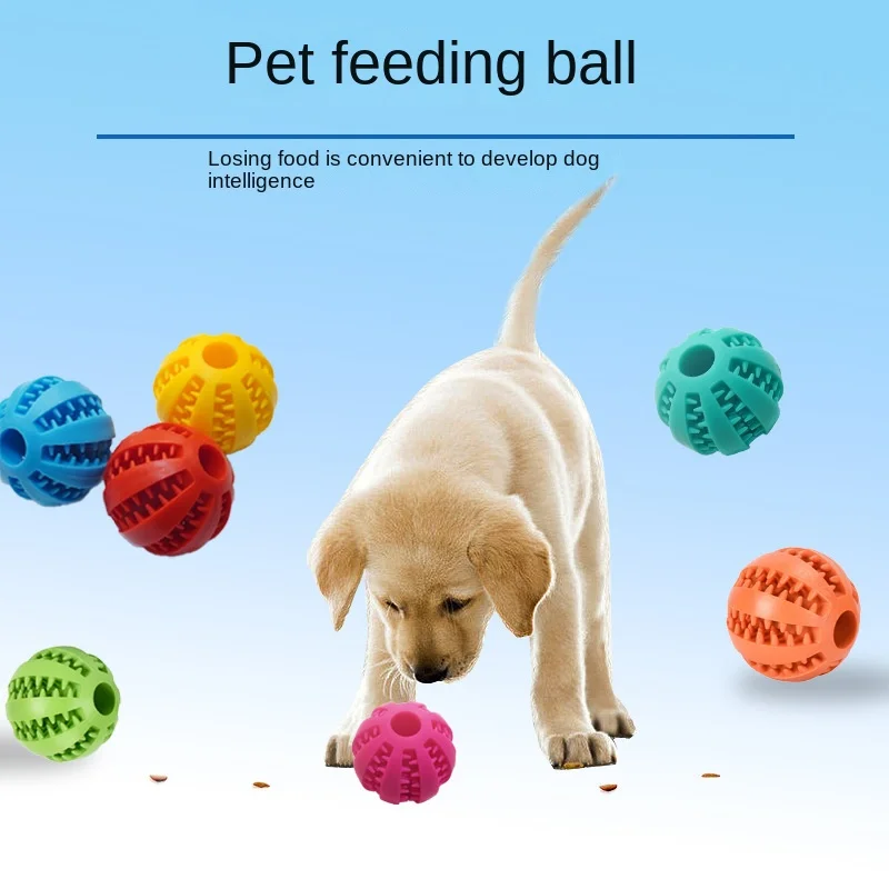 Pet Supplies Leaky Food Balls Watermelon Puppy Puzzle Gritting Teeth Deboredom Rubber Dog Toy Balls Dog Toys