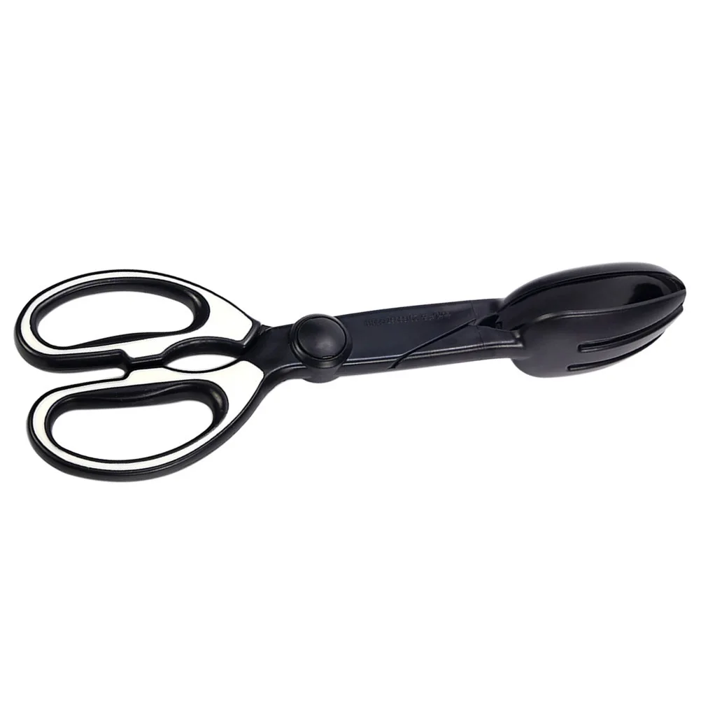 

Black Plastic Portable Pet Pooper Scooper Tongs with Comfortable Handle for Dog Poop Pickup Indoor Outdoor Use