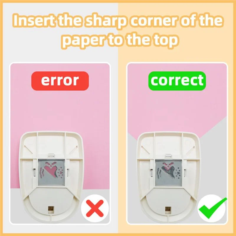 A13E-Craft Corner Punch For Paper Crafting Scrapbooking Craft Punch Photo Cutter Card Making Supplies