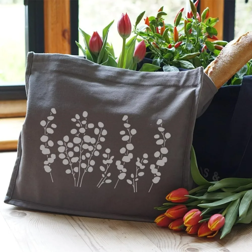 استنسل رسم أوراق الأوكالبتوس مع فرشاة 8.3 × 11.7 بوصة قالب فروع الأوكالبتوس نبات قابل لإعادة الاستخدام استنسل الأوكالبتوس