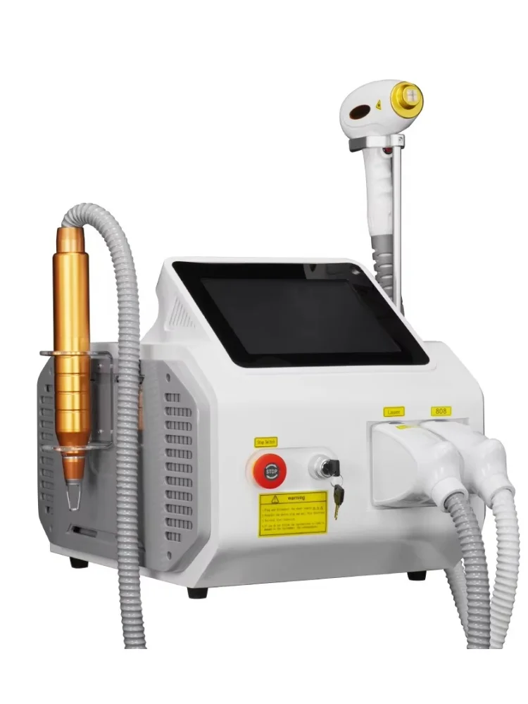 2000W Portable 755 808 1064nm Diode Laser Hair Removal Machine Crush Hair Follicles Tattoo Removal Salon Beauty Epilator