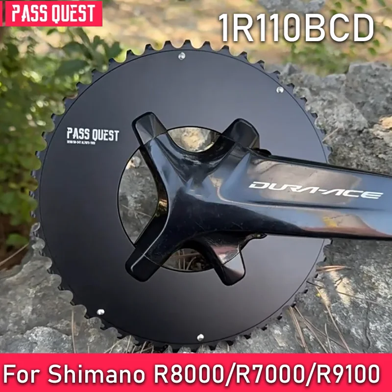 

PASS QUEST 110 bcd chainring for shimano dura ace R9100 105 r7000 ultegra r8000 4 bolt Crank 110bcd Double chainrings Chainwheel