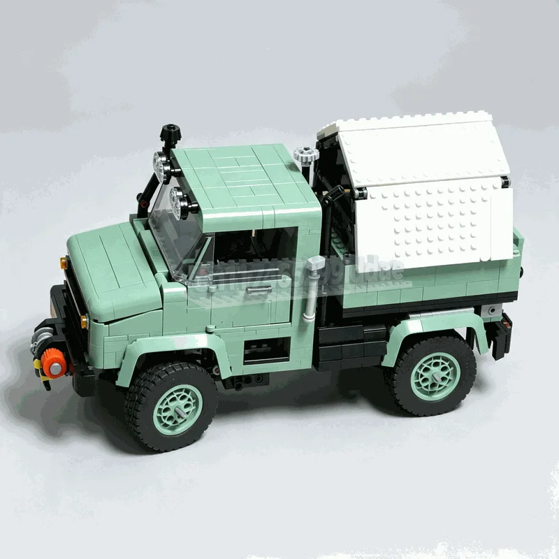 1815PCS All Terrain Utility Truck Building Blocks Off Road Service Vehicle Model DIY Assembly Set Outdoor Adventure Display Gift