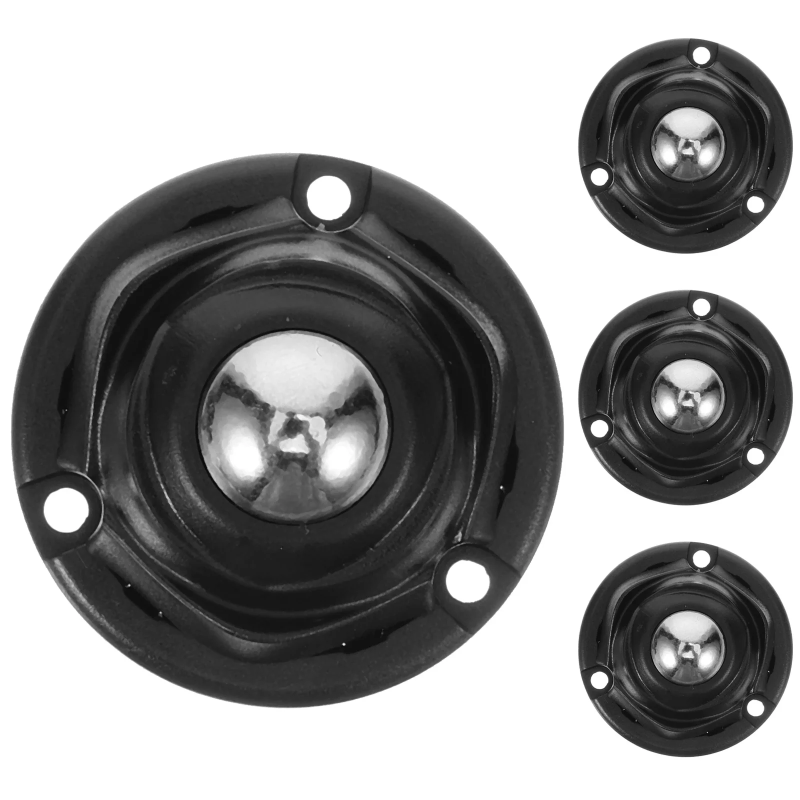 Wheels Self Adhesive Casters Swivel Appliance Rollers Plastic Steel Garbage Can