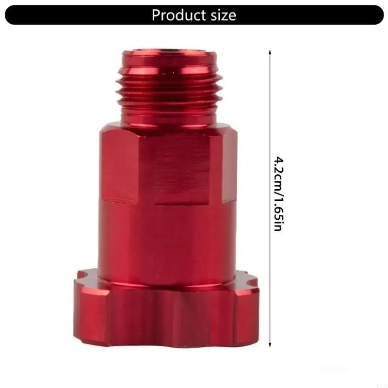 WXTC Spraying Sprayer Guns Filo convertitore M16X1.5 Sistema verniciatura Adattatore Adattatore Adattatore pesante Alluminio