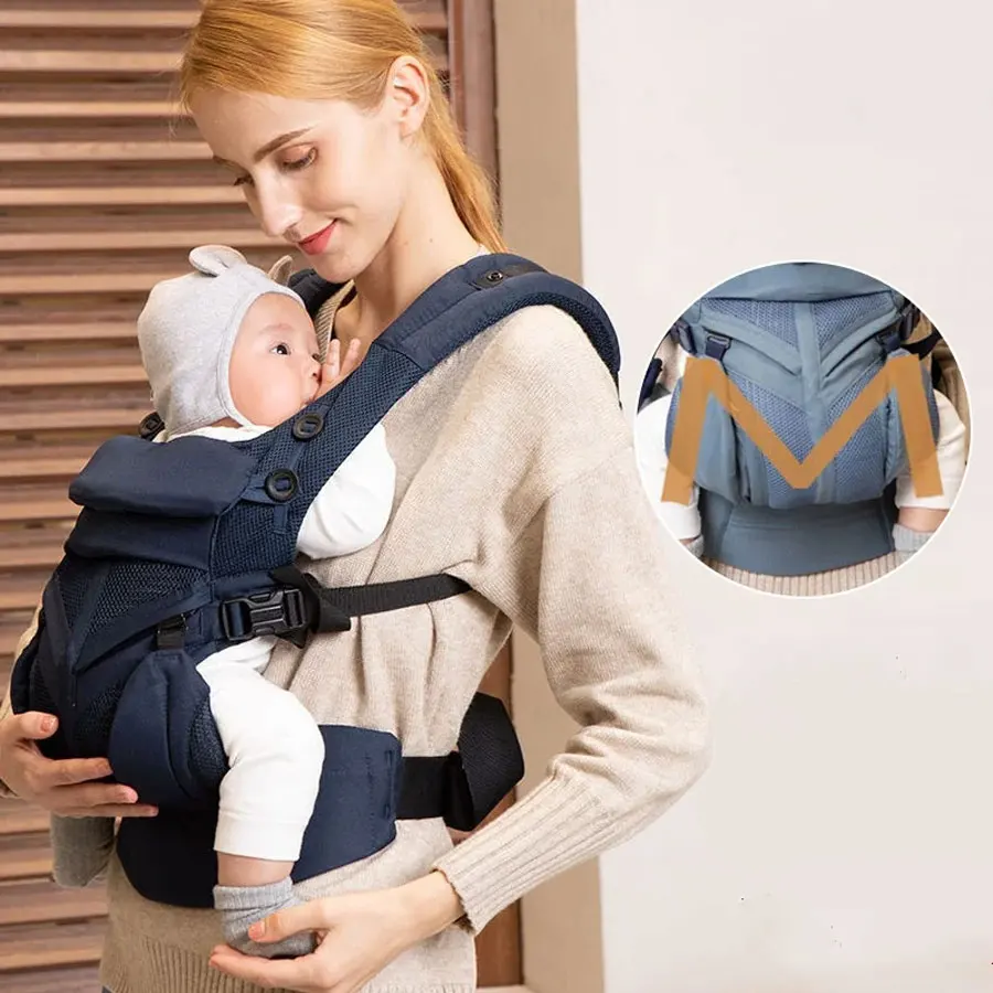 

Strap Baby Carrying Artifact Breathable Throughout The Four Seasons Perfect for Traveling and Walking Children Freeing Up Hands