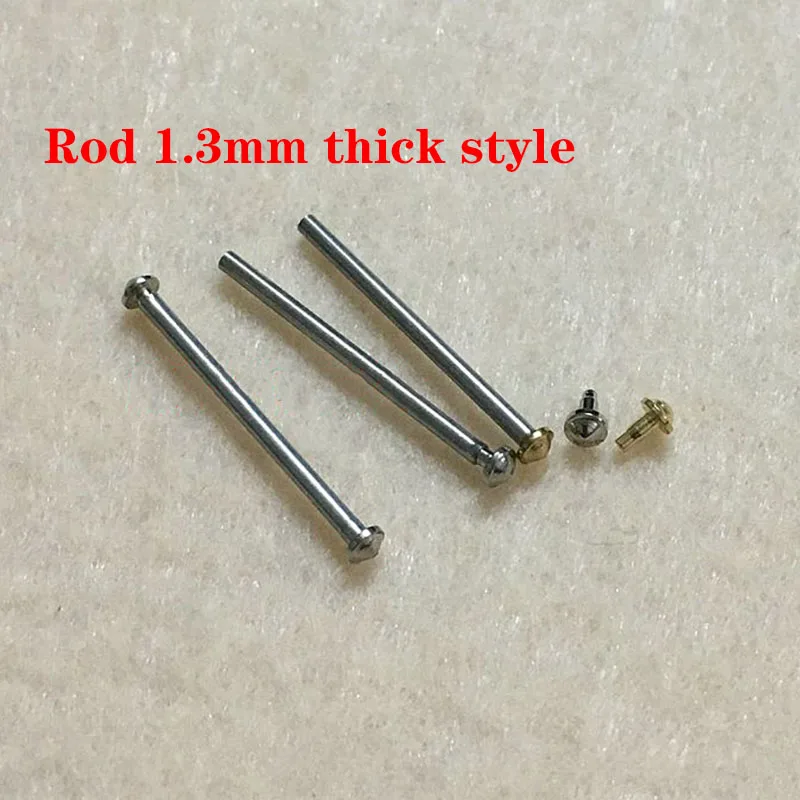 Watch Fixed Shaft Watchband Buckle Nail Raw Ear Rod Hand Skin Belt Steel With Ear Rod Watch Column Accessories