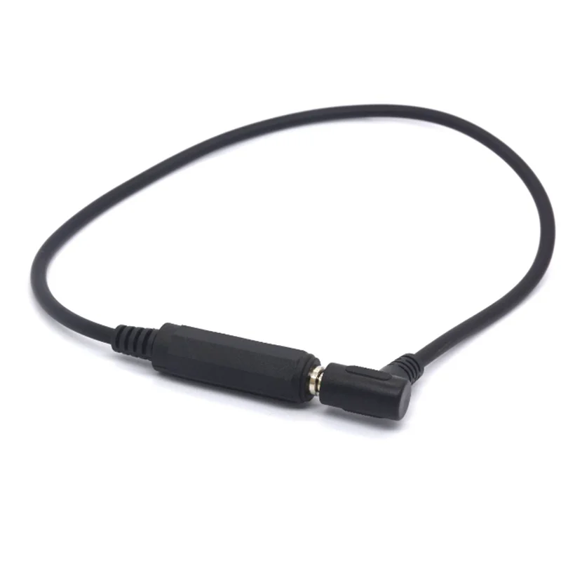 50cm 6.35mm Angled Male to Female Extension Cable,50CM TRS 1/4 Inch Female to Right Angle Mono Male Audio Extension Cables