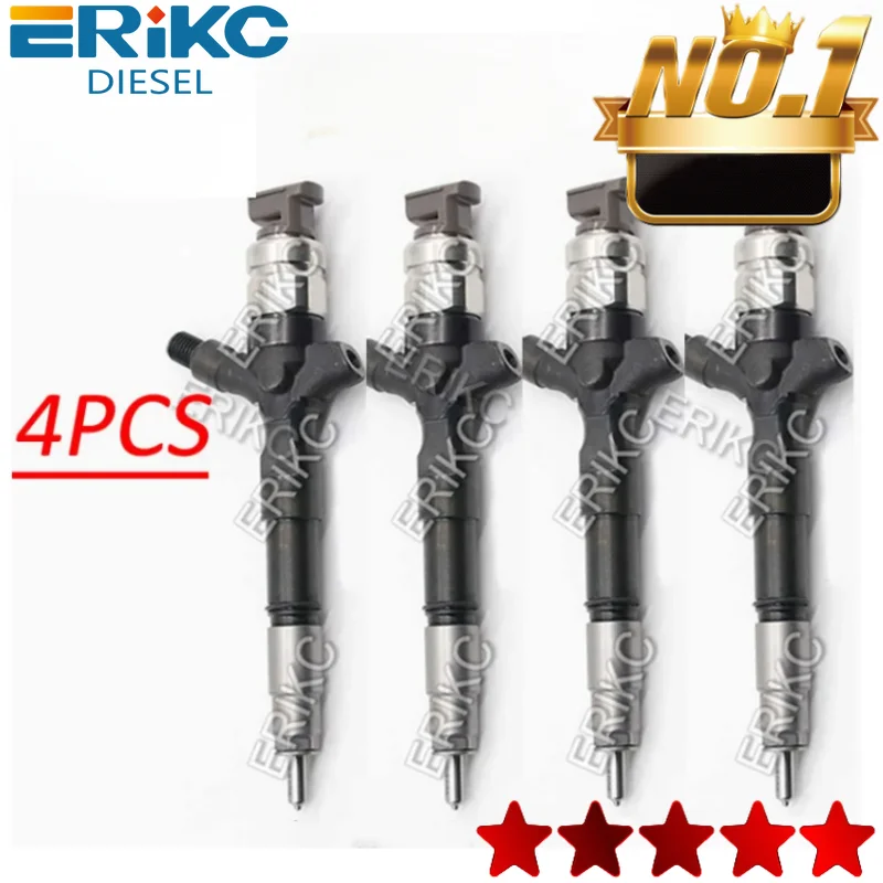 

23670-30080 Diesel Injector Sprayer Set 23670 30080 Fuel Injection Assy Nozzle for Toyota Landcruiser 1KD-FTV 2367030080