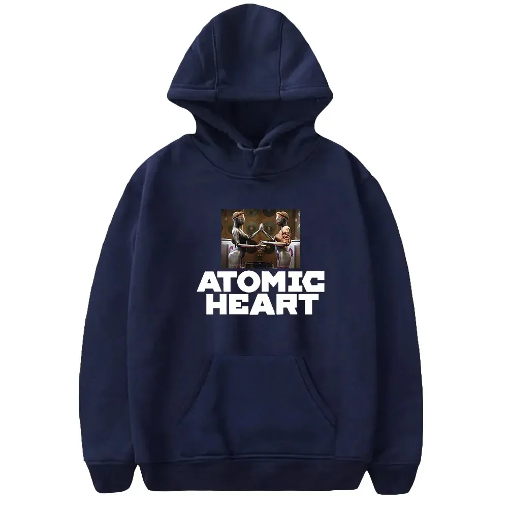 Atomic Heart Game Unisex Hoodie, Long Sleeve Sweater, Harajuku Streetwear, Casual Style, Women's and Men's Clothing