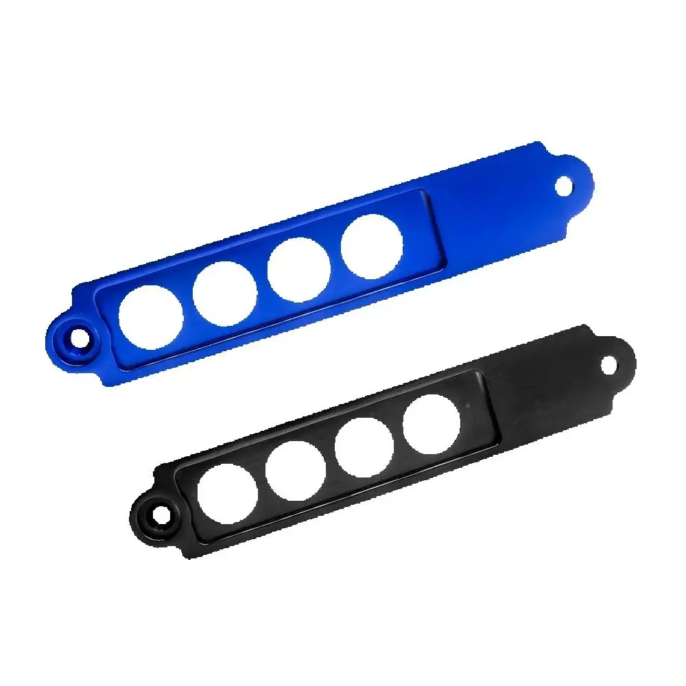 Automobile modified battery buckle aluminum alloy automobile battery rack fixing bracket clip 4 holes are suitable for Honda.