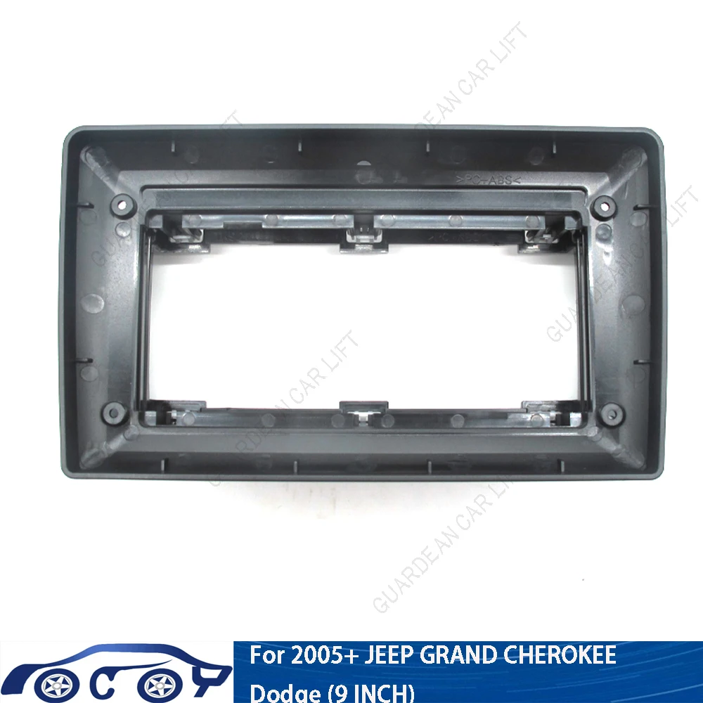 

Car Radio Fascias For JEEP GRAND CHEROKEE / Dodge General (9INCH) 2 Din Head Unit Panel Dash Frame Installation Trim
