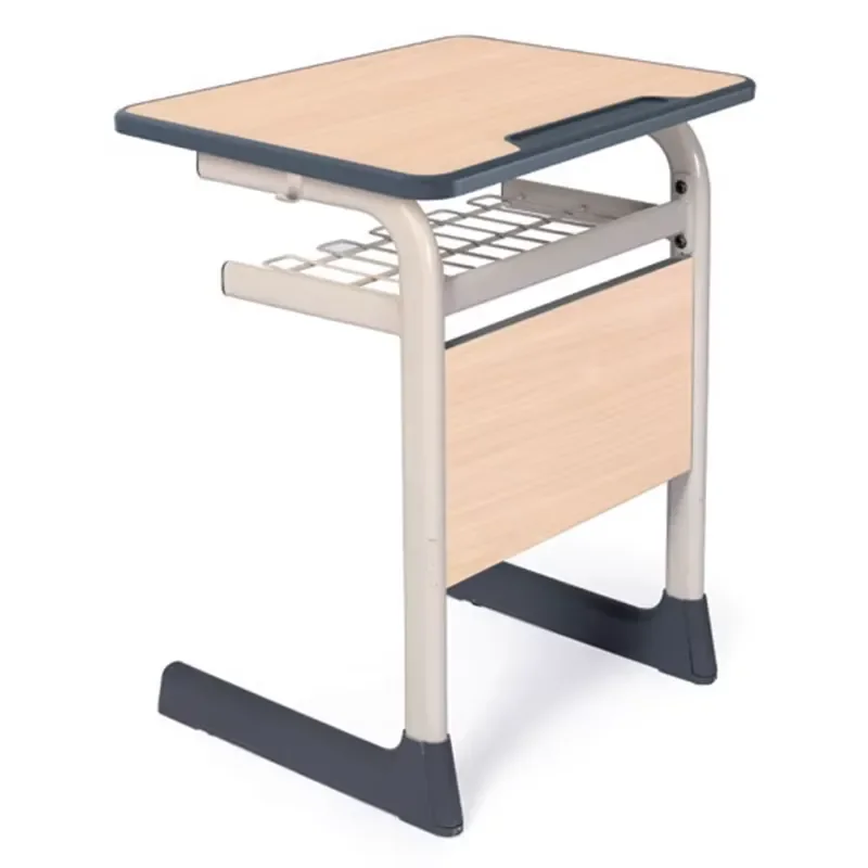 Modern Wood Primary School Desk and Chair Set for Pre School and Home Office Use