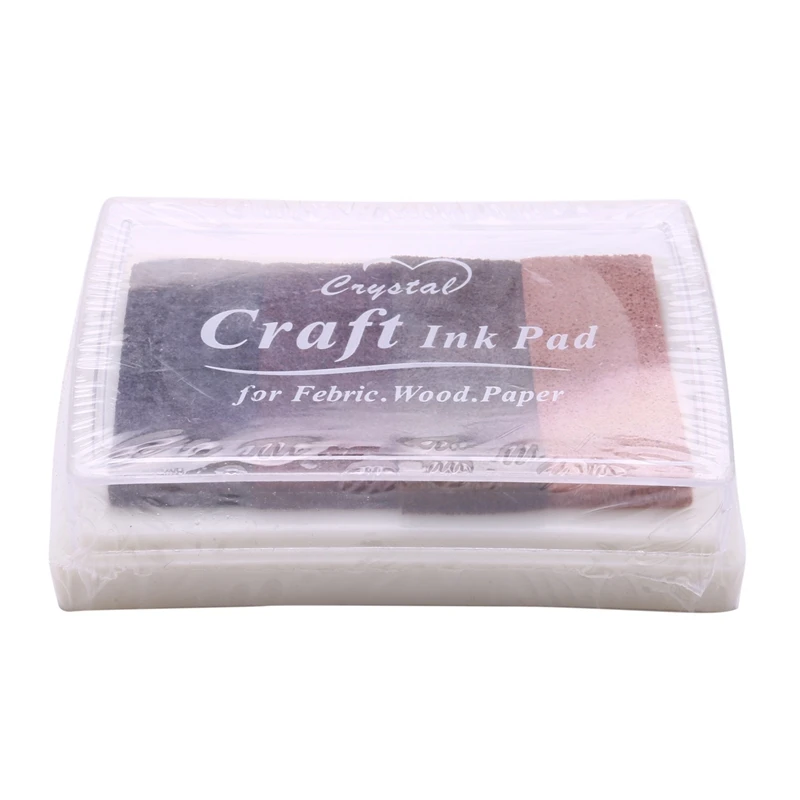 6Pcs/Set 4 Color Gradient Inkpad Fingerprint Stamp Sealing Decoration Scrapbooking Painting Card Making DIY Crafts Seal Ink Pad