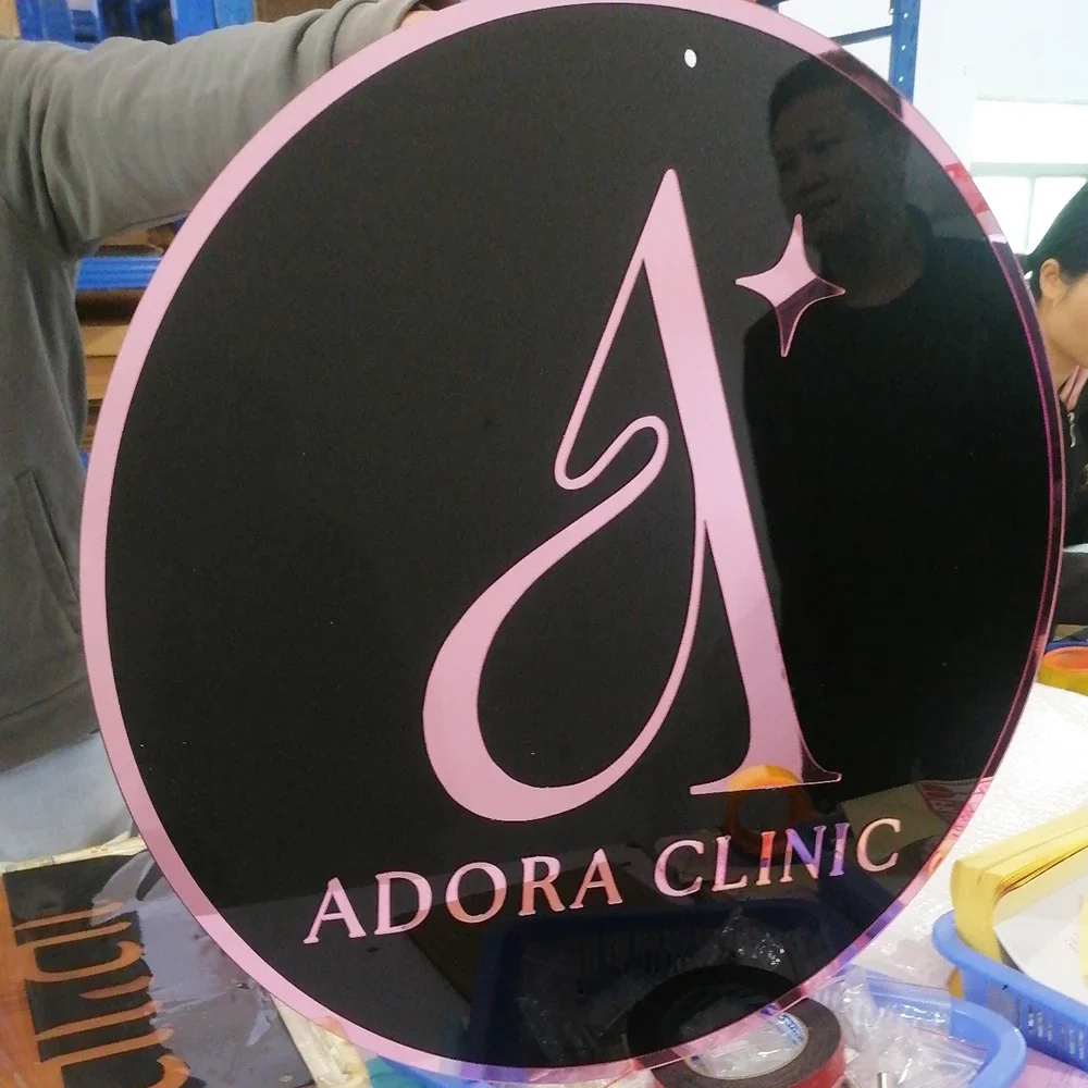 Custom Acrylic Business Sign 3D Outdoor Beauty Salon Decor Boutique Logo Office Sign Modern Sign Personalized Hair Salon Logo